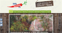 Desktop Screenshot of ceskyfarmarskytrh.cz